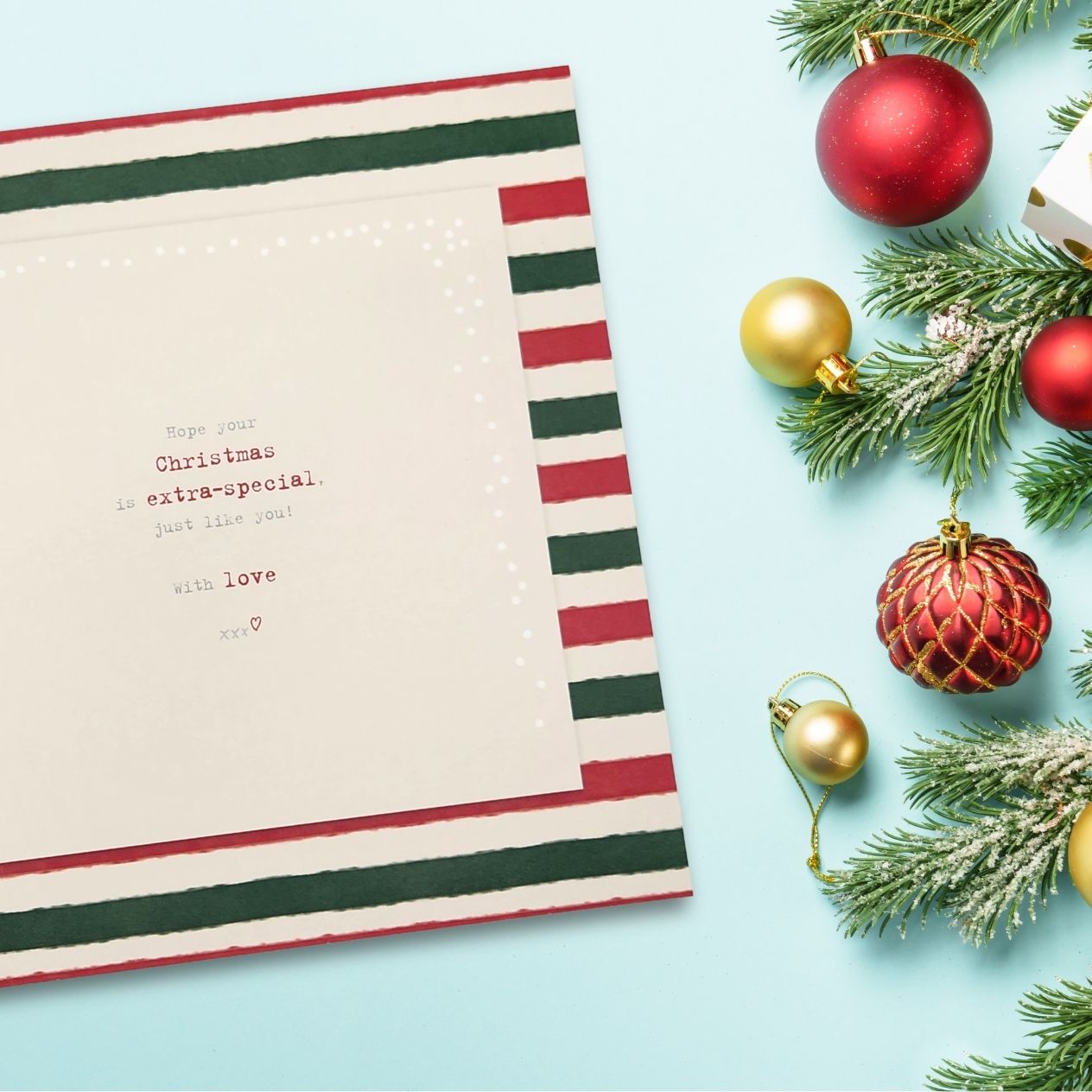 Cousin Christmas Card - Boofle Bear