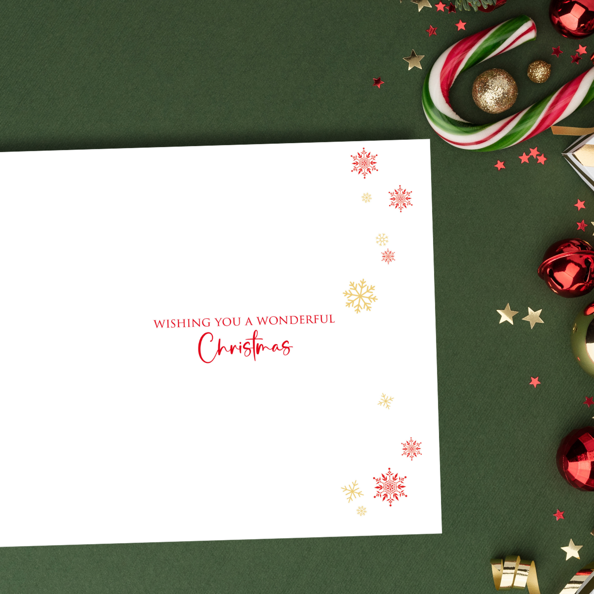 Niece & Husband Christmas Card - Woodland Tree