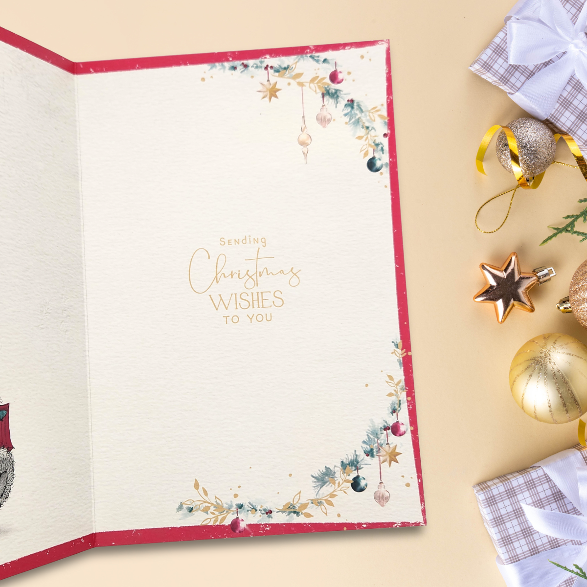 Brother Christmas Card - Me To You Bears & Gift