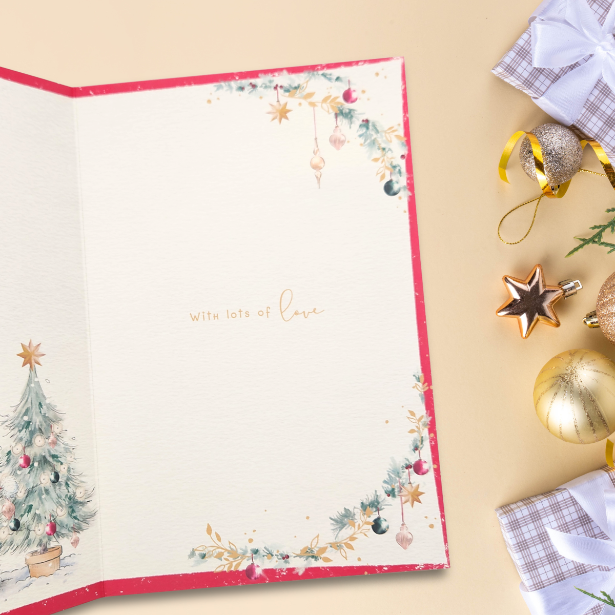 Friend Christmas Card - Me To You Bear & Hot Chocolate