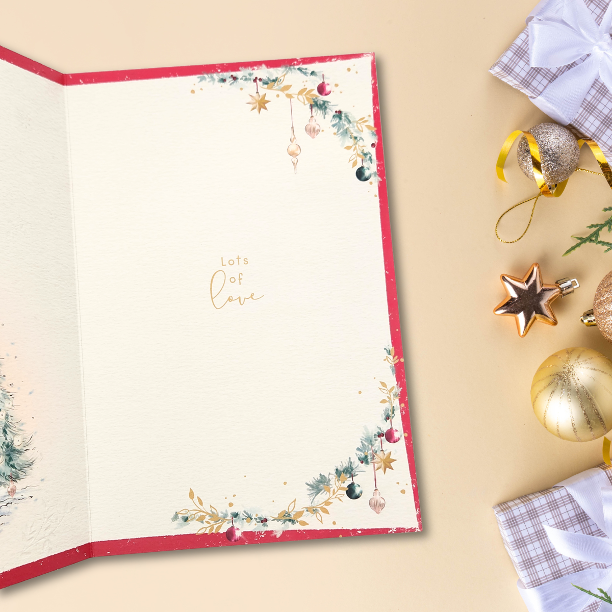 Dad Christmas Card - Me To You Tree Delivery