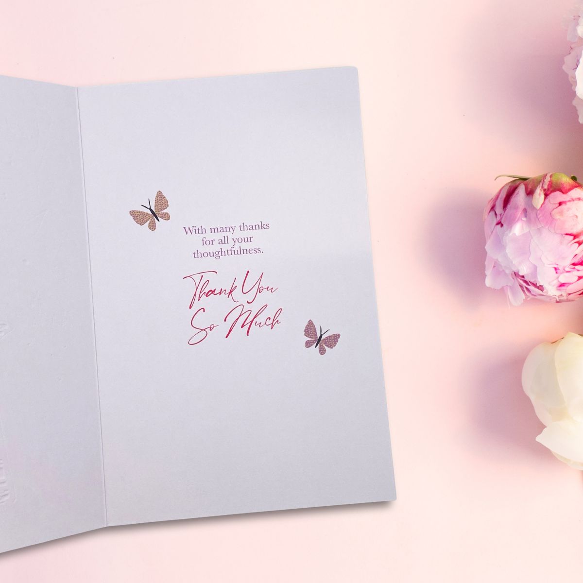 Thank You Card - Floral Vase