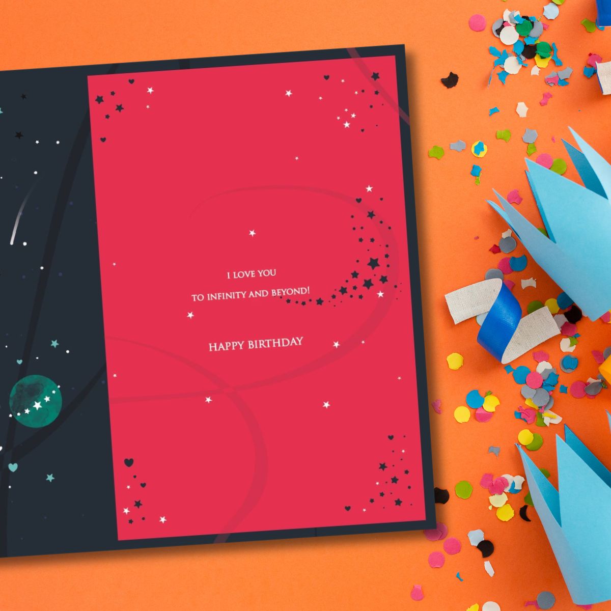 Husband Birthday Card - Planet Joy