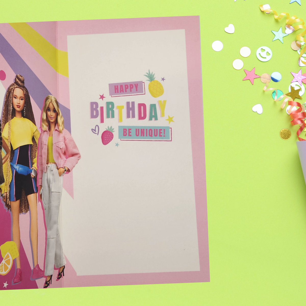 5th Birthday Card - Barbie