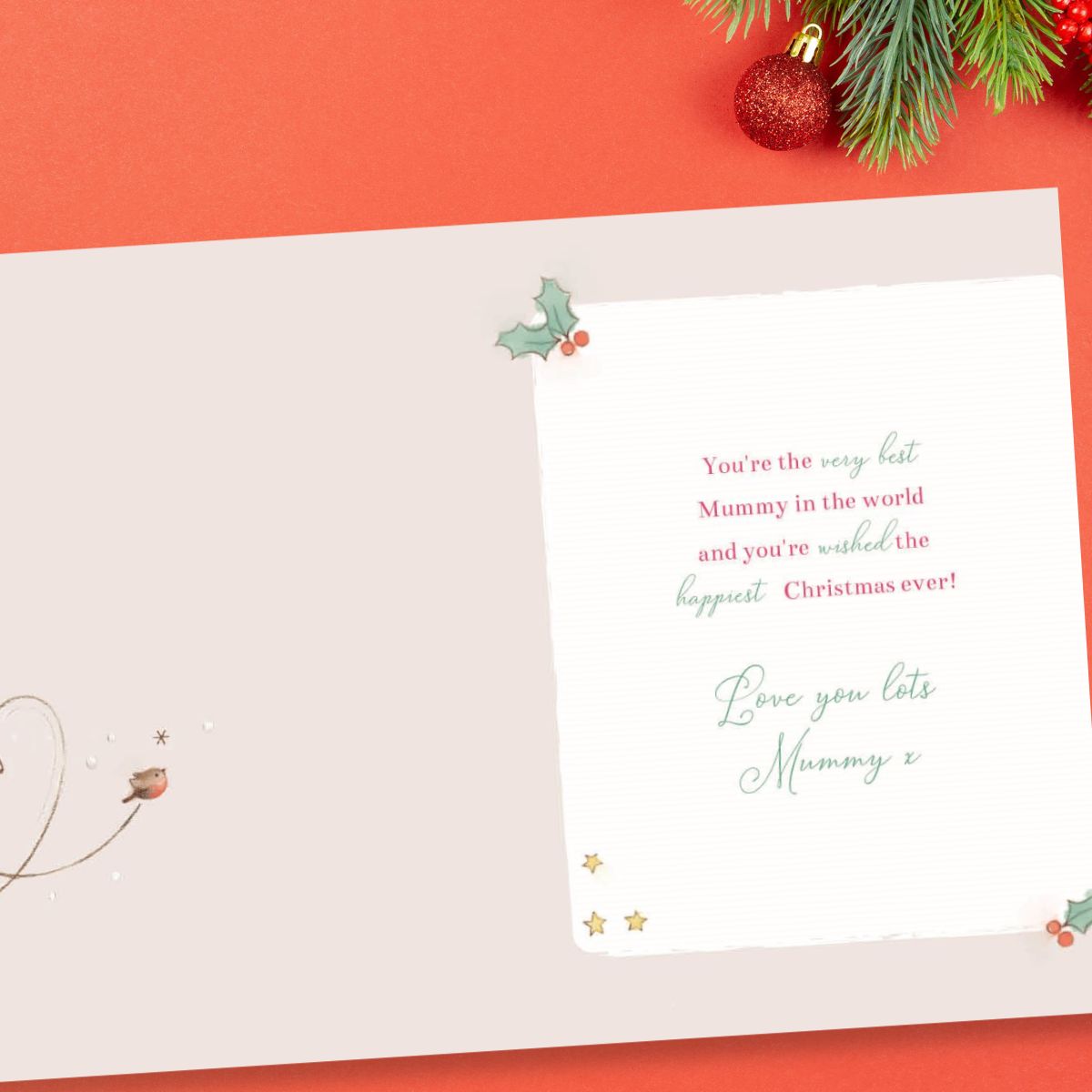 Mummy From Christmas Card - Barley Bear
