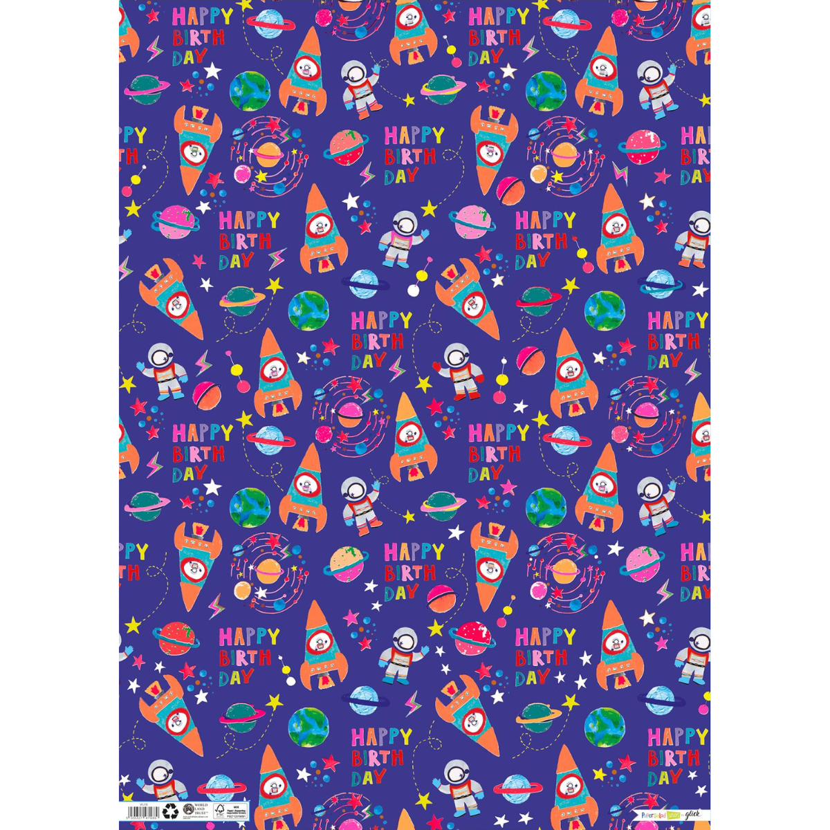 Giftwrap - Luxury Rockets Wrapping Paper
