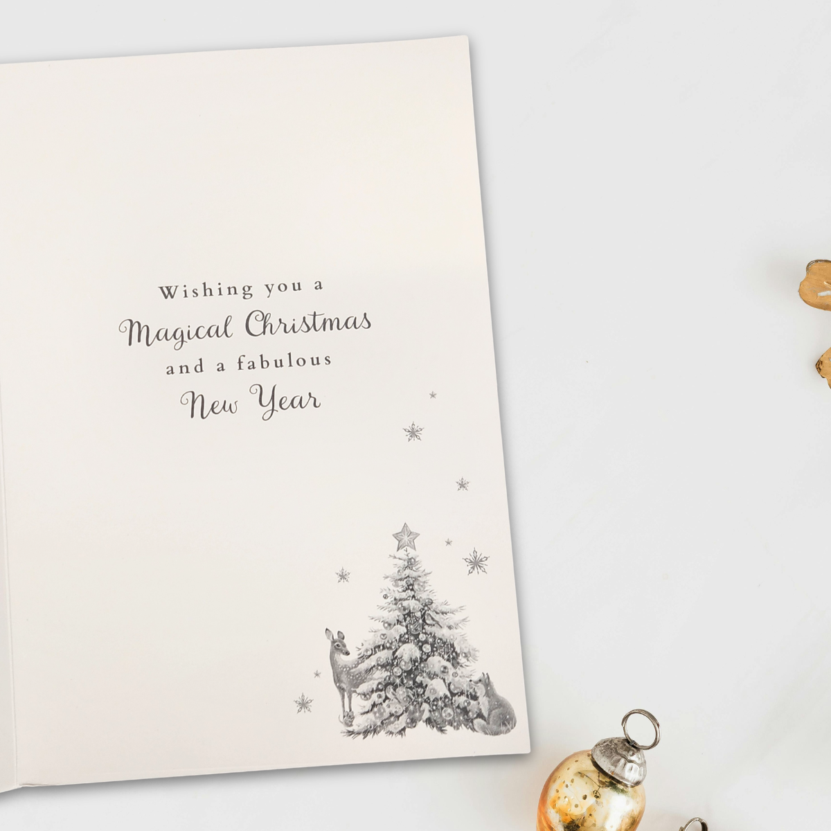 Granddaughter Christmas Card - Winter Wonderland
