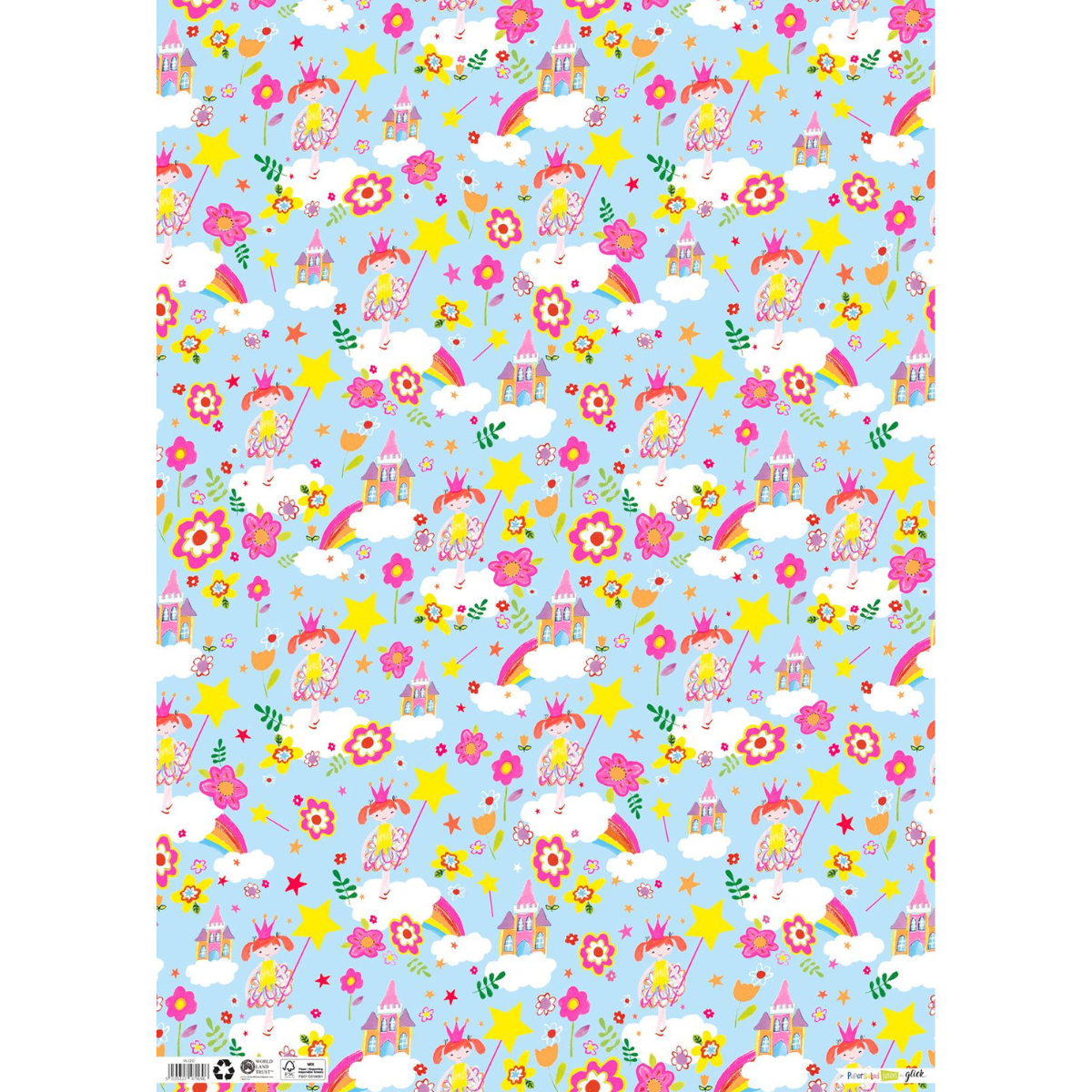 Giftwrap - Luxury Fairy Princess Wrapping Paper