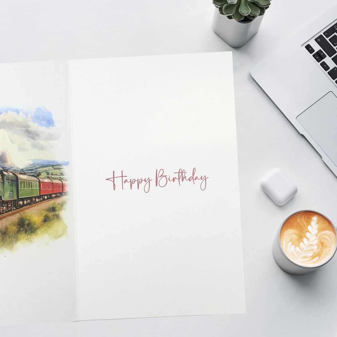 Birthday Bliss Birthday Card - Train