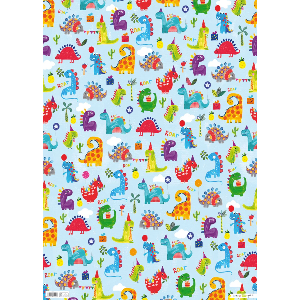 Giftwrap - Luxury Dinosaurs Wrapping Paper