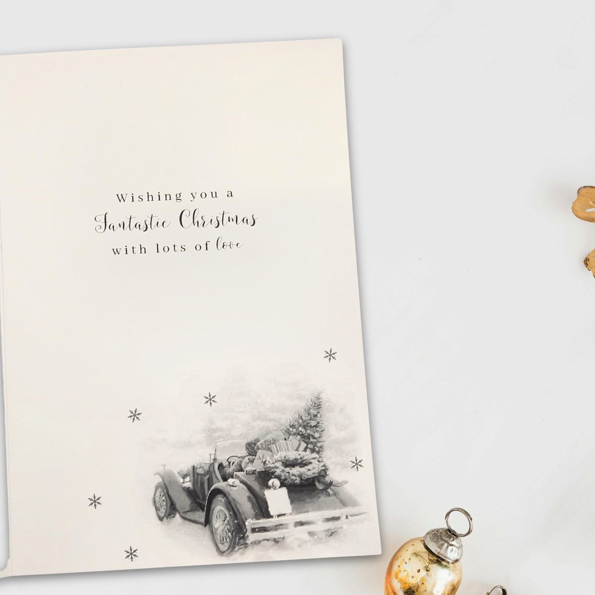 Brother Christmas Card - Driving Home For Christmas