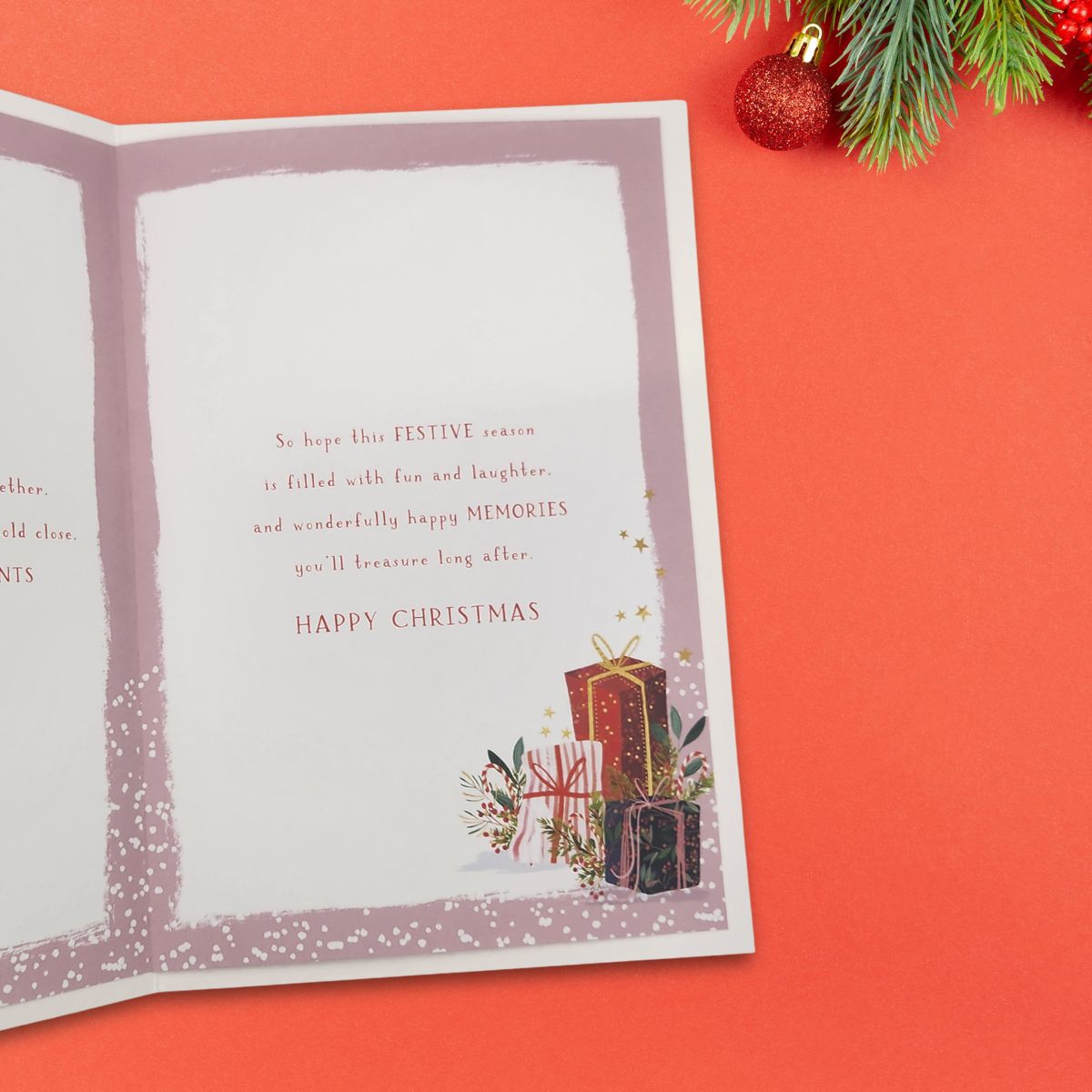 Sister & Family Christmas Card - Skylight Gifts