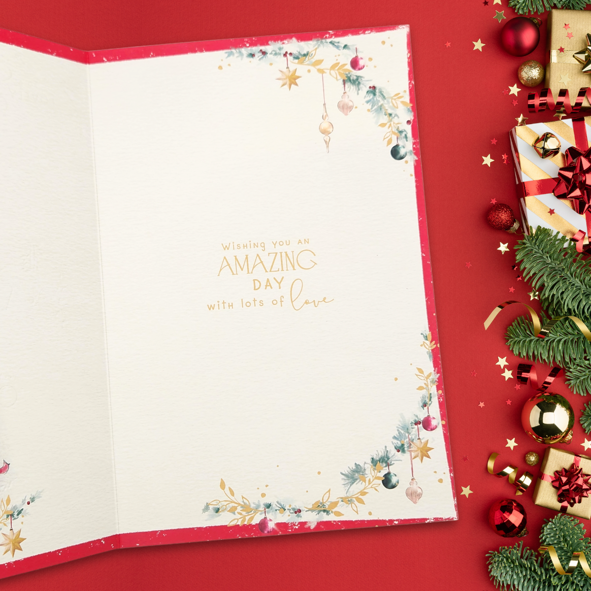 Son Christmas Card - Me To You Bear & Gifts