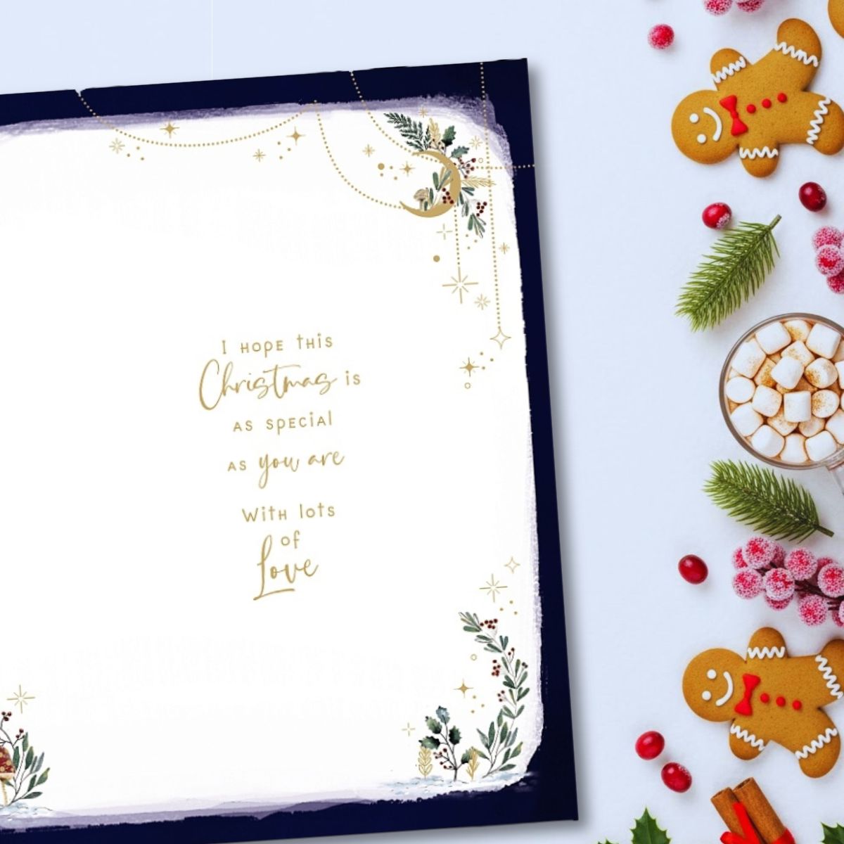 Fiancé Christmas Card - Me To You Bear Giving Kiss