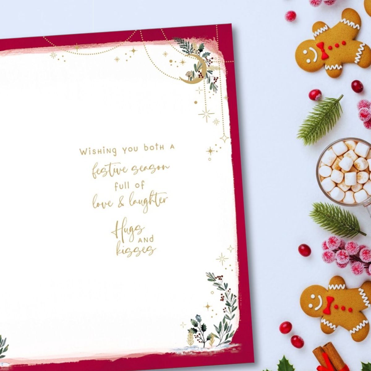 Nanny & Grandad Christmas Card - Me To You Bear