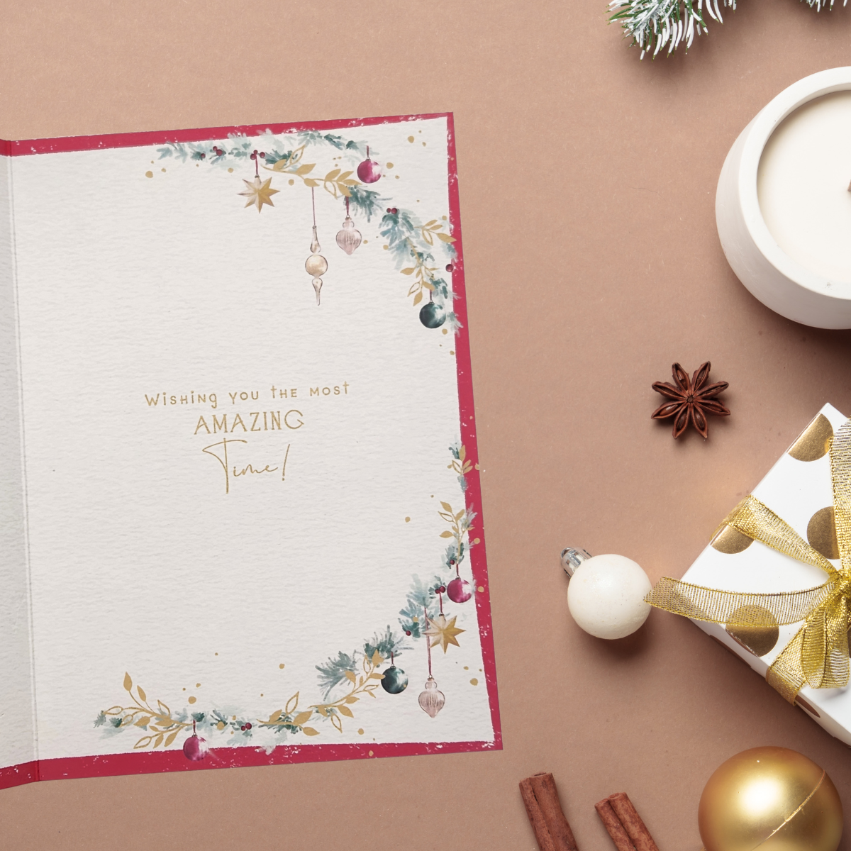 Godson Christmas Card - Me To You Bears & Snowman