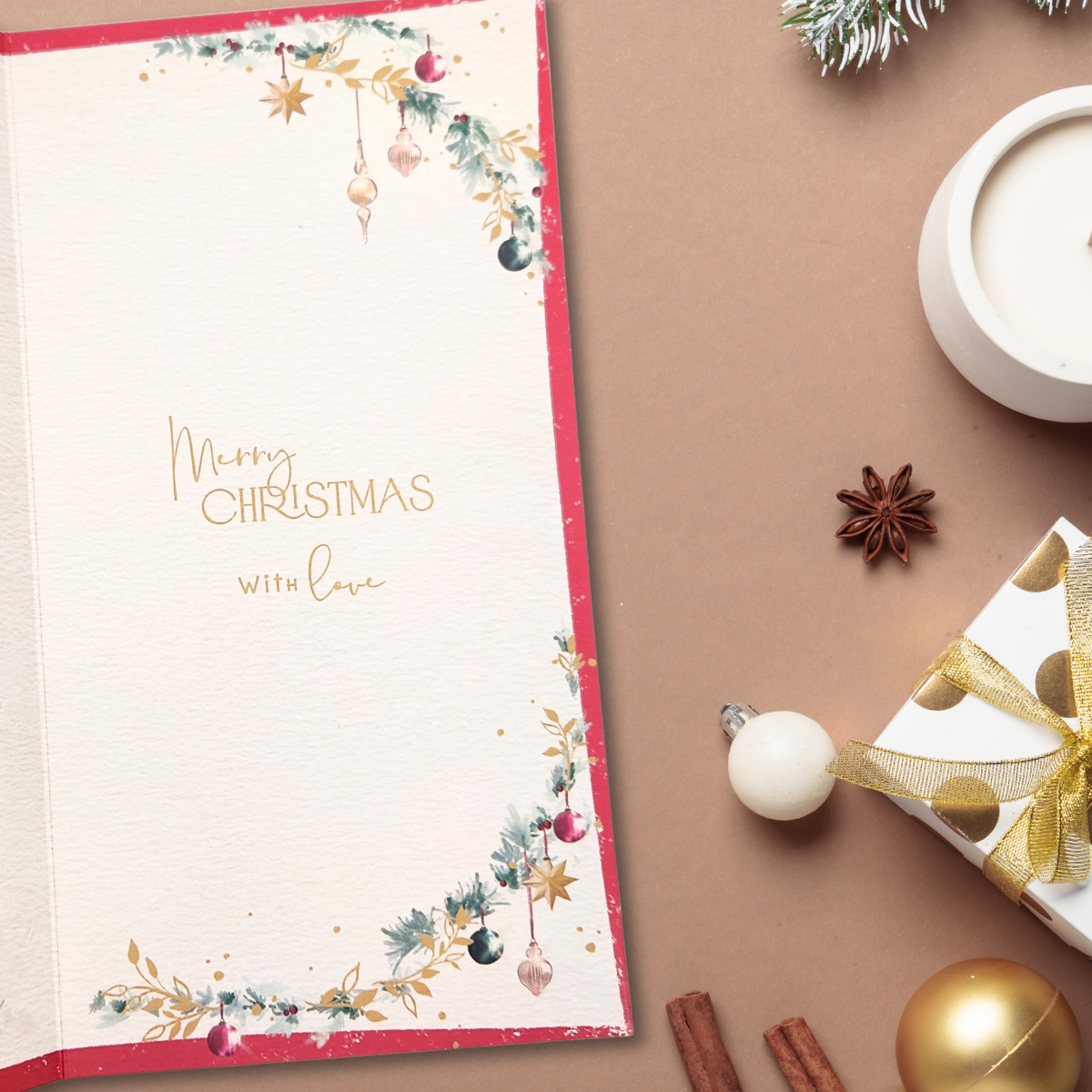 Friend Christmas Card - Me To You Bear & Star