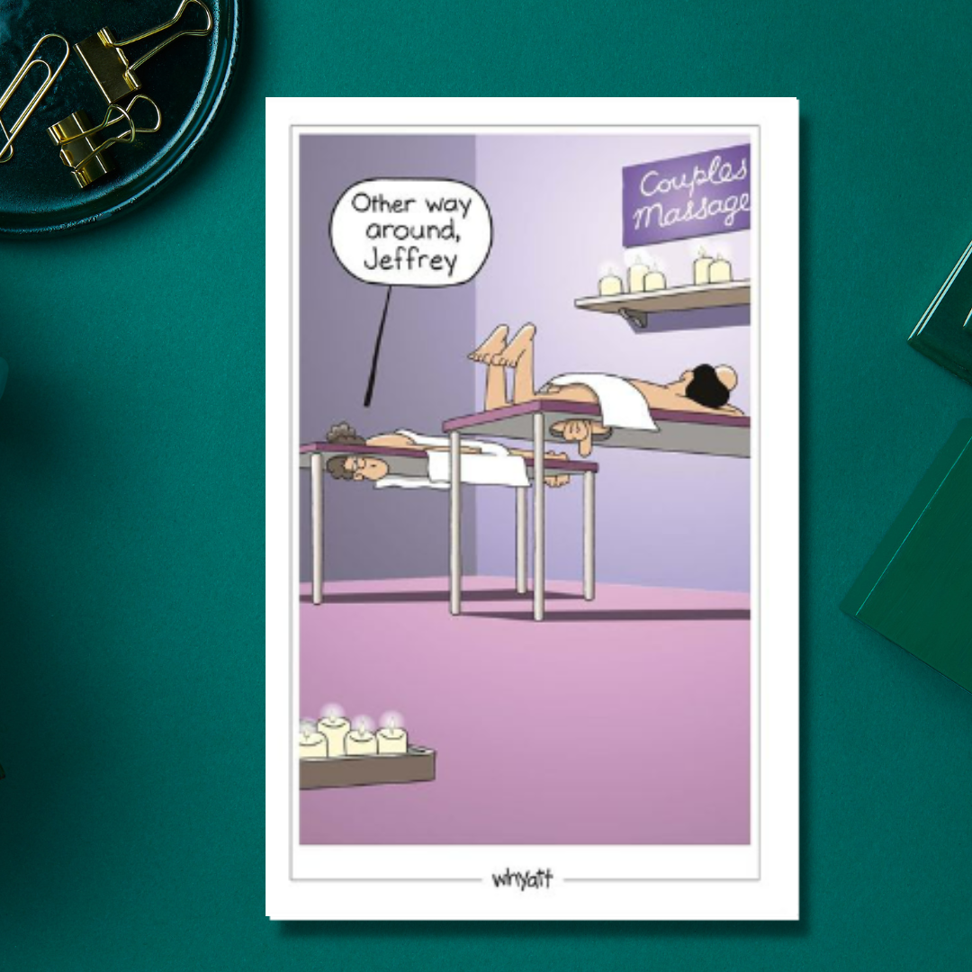 Traces Of Nuts Funny Card - Jeffrey