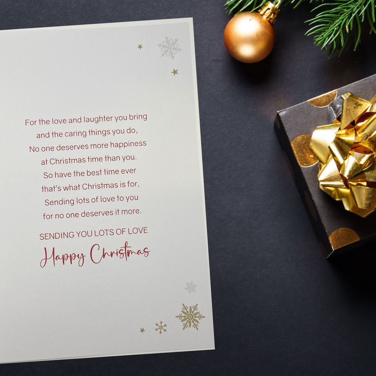 Grandson Christmas Card - Festive Town