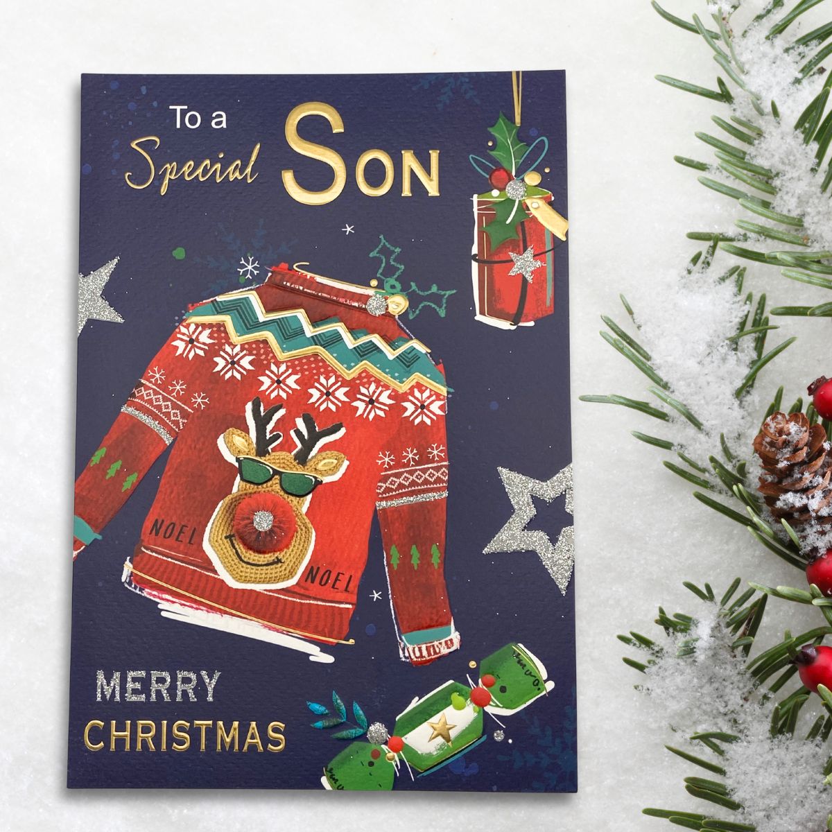 Son Christmas Card - Signature Seasons