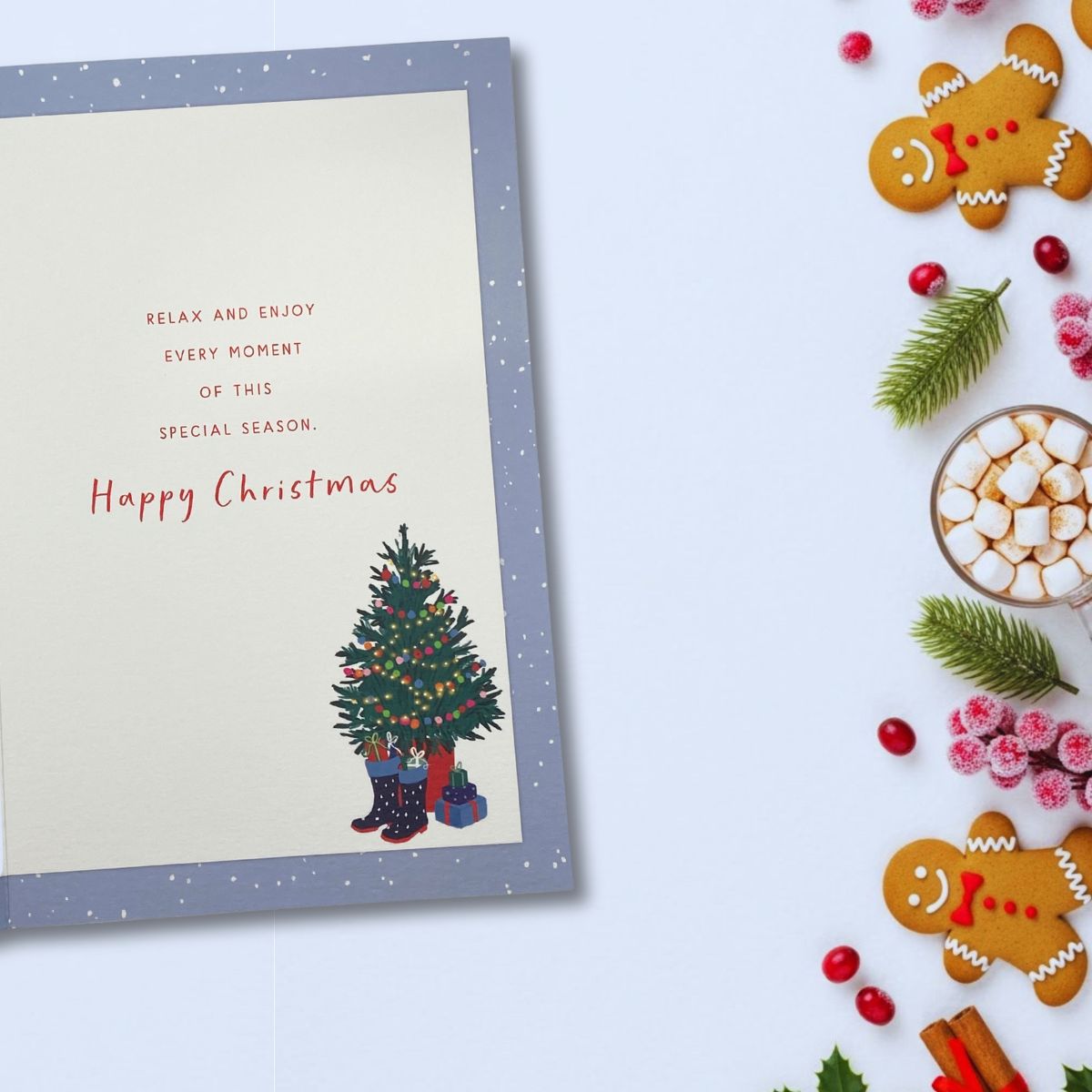 Open Christmas Card - Especially For You