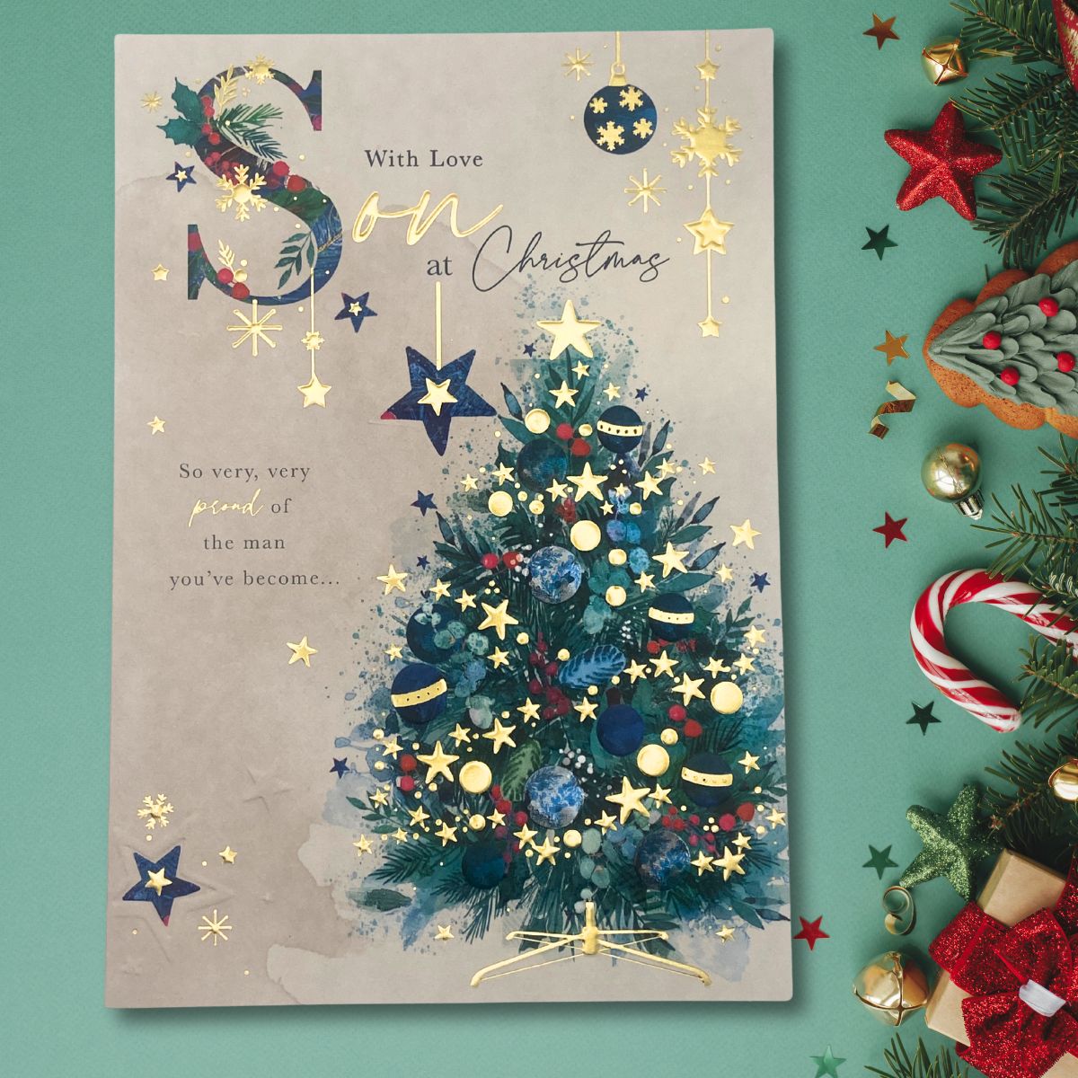 Son Christmas Card - Proud Of You
