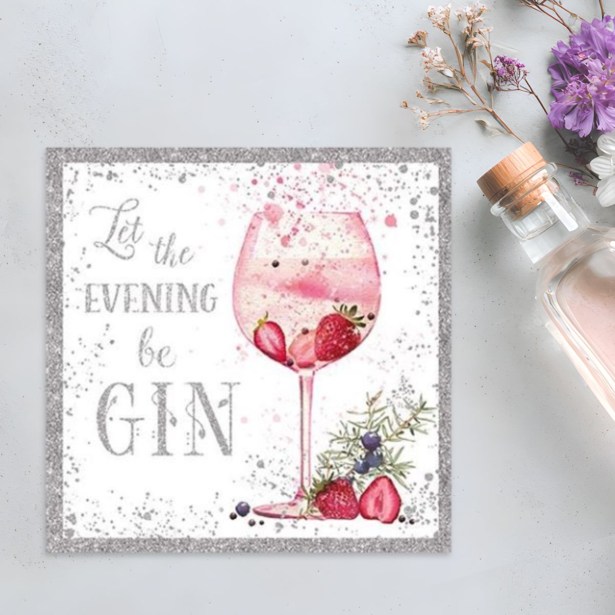 Pizazz Birthday Card - Gin O'clock
