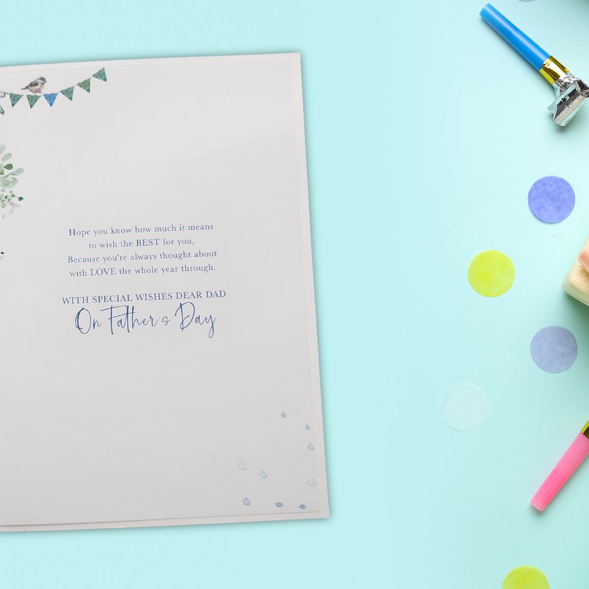 Dad Father's Day Card - Al Fresco