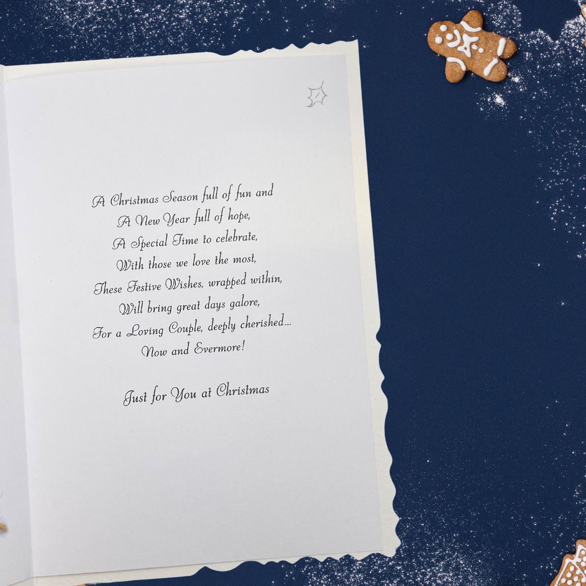 Son & Fiancée Christmas Card - Velvet Puppies