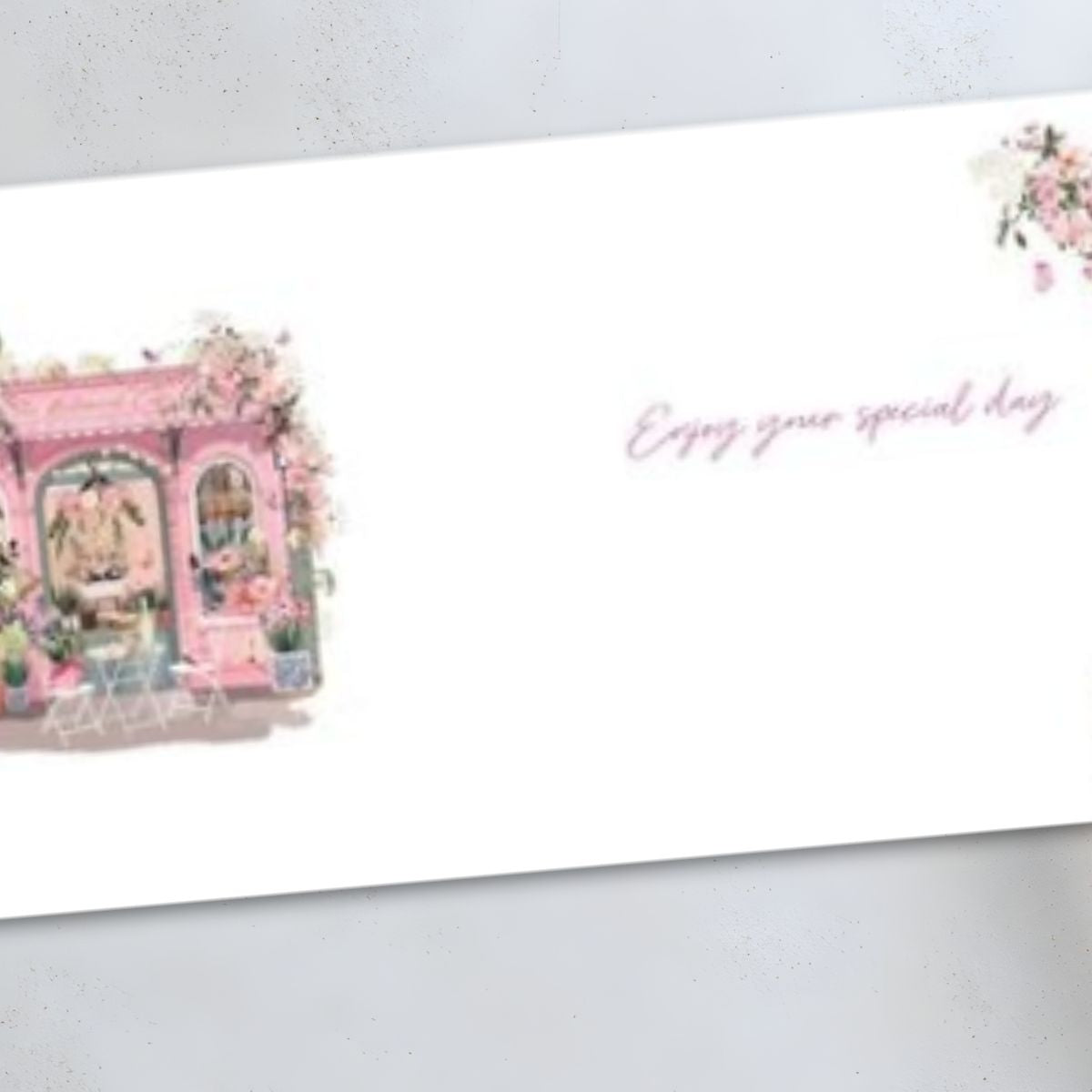 Pizazz Birthday Card - Botanical Cafe