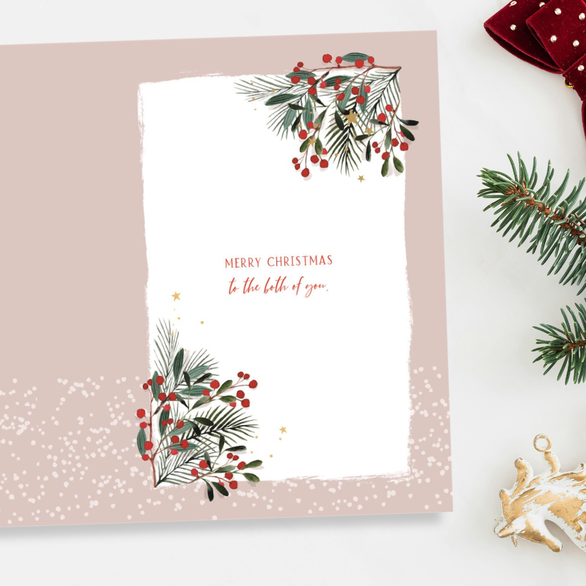 Special Couple Christmas Card - Skylight Flutes