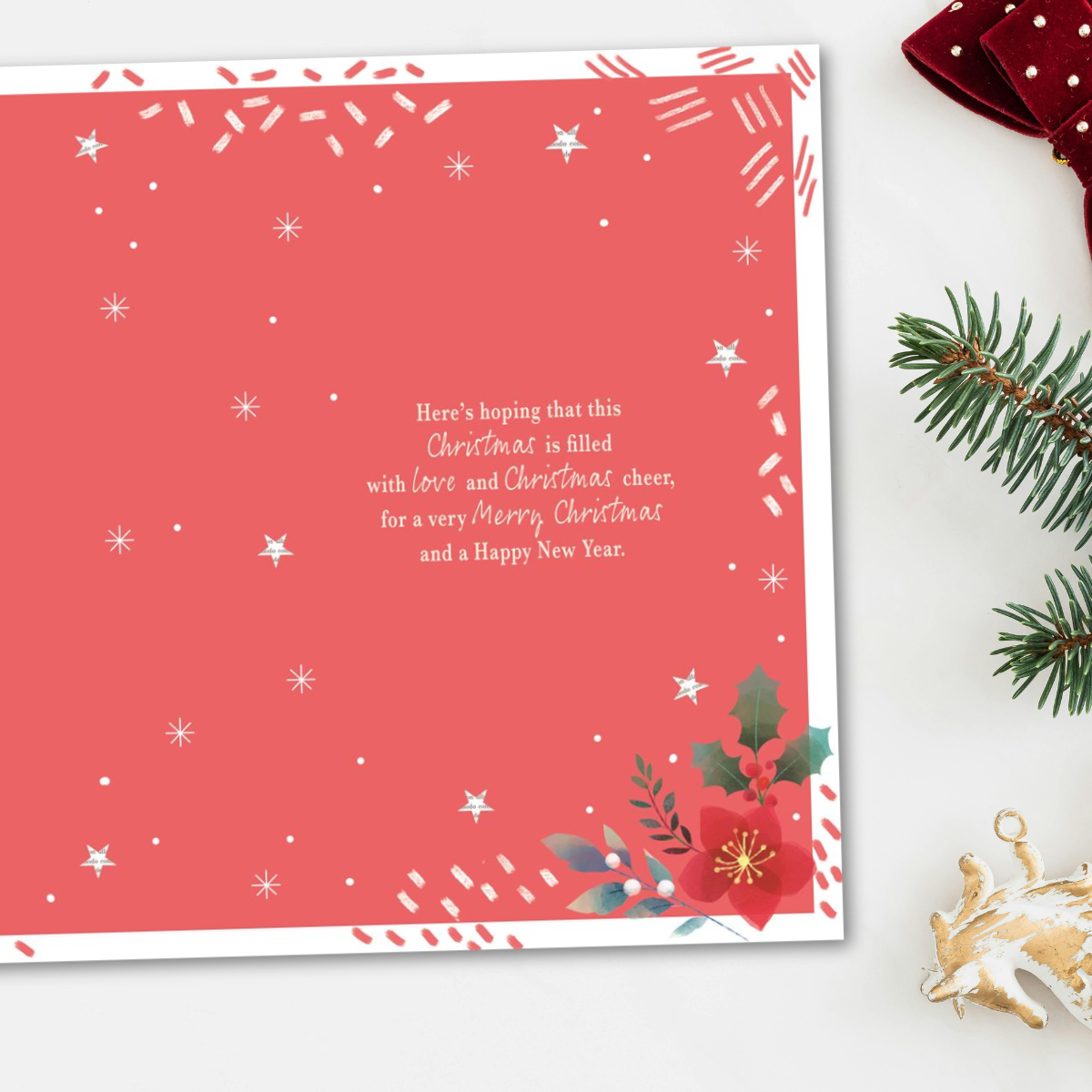 Sister & Brother-in-Law Christmas Card - Most Especially For You
