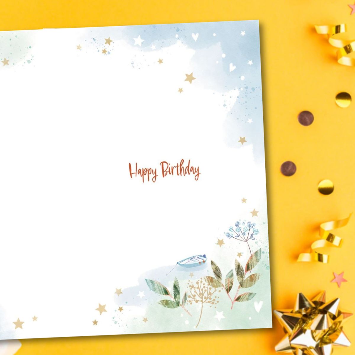 Dad Birthday Card - Awash With Colour