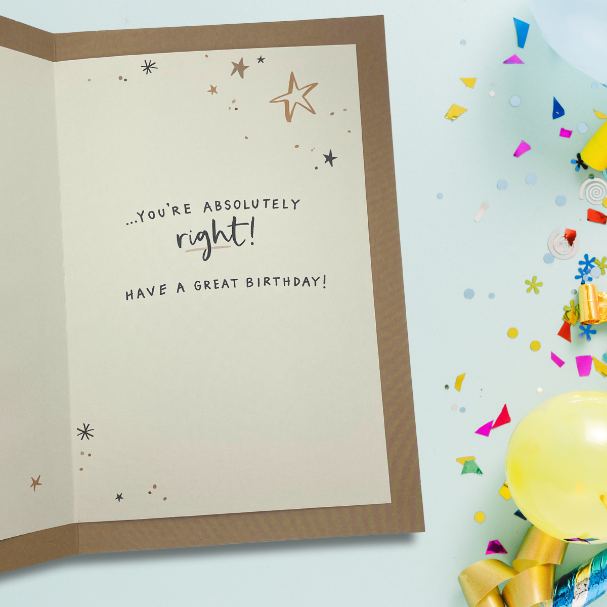 Son-In-Law Birthday Card - Kraft You're Terrific