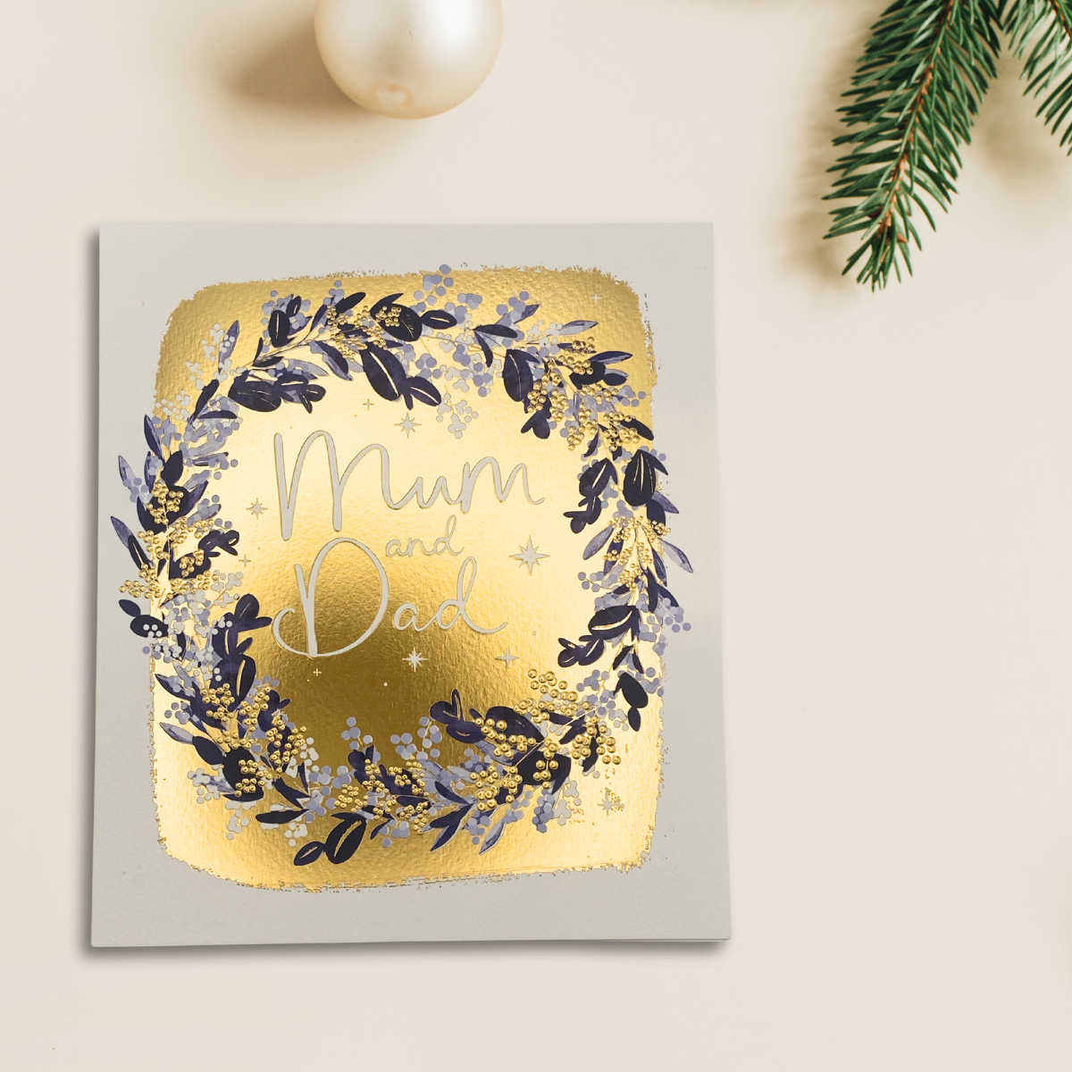 Mum & Dad Christmas Card - Camden Signature