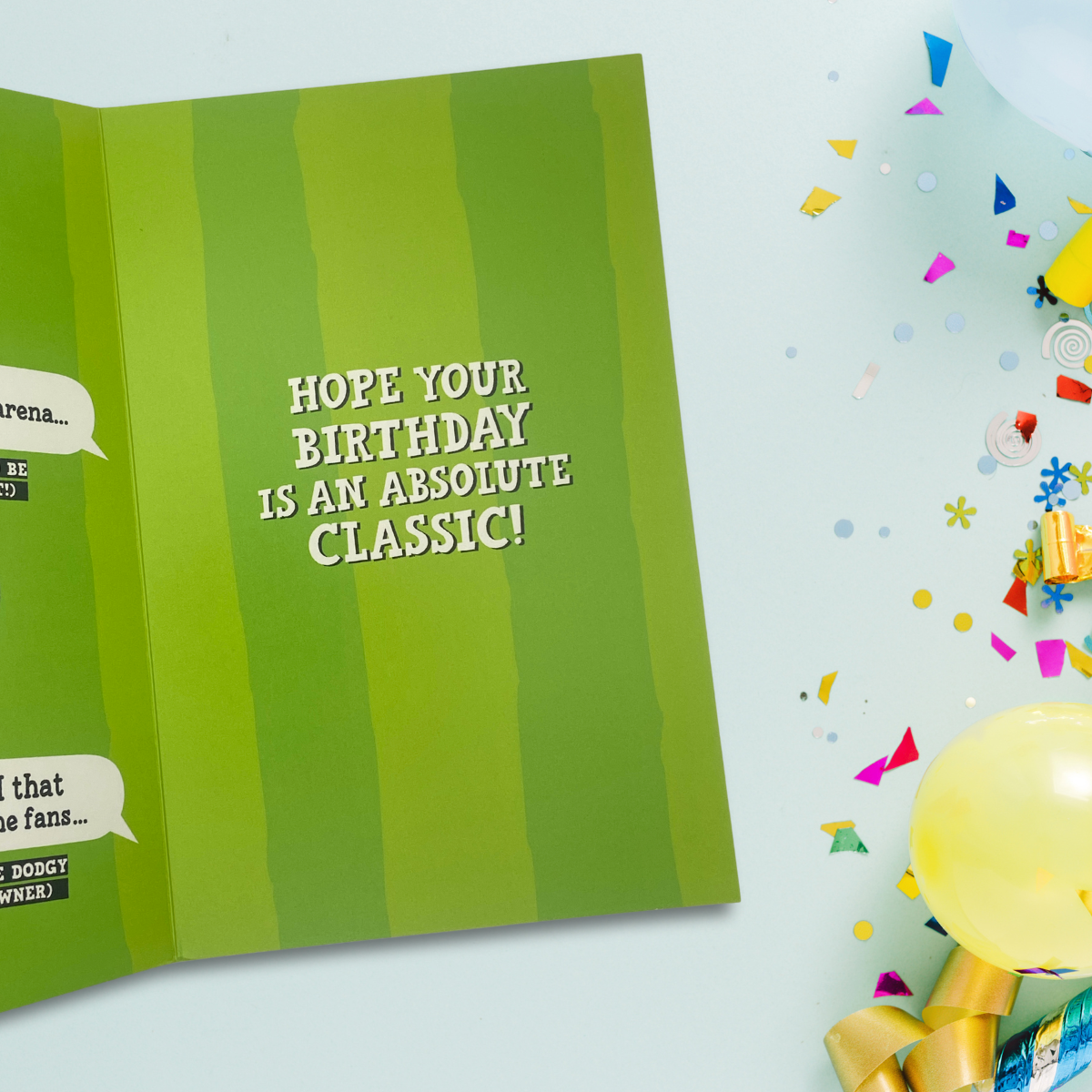 Dad Birthday Card - Giggles Football Pundits