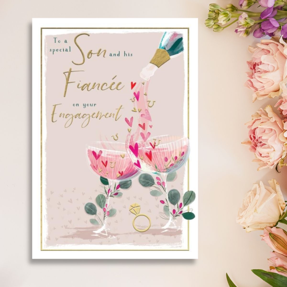 Engagement Card - Son & Fianceé