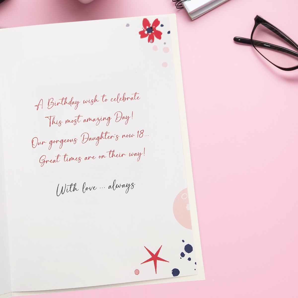 Daughter 18th Birthday Card - Chic Lady & Bag