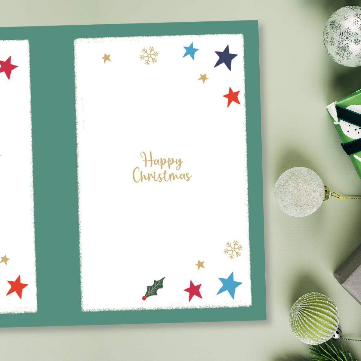 Godson Christmas Card - Football Cracker