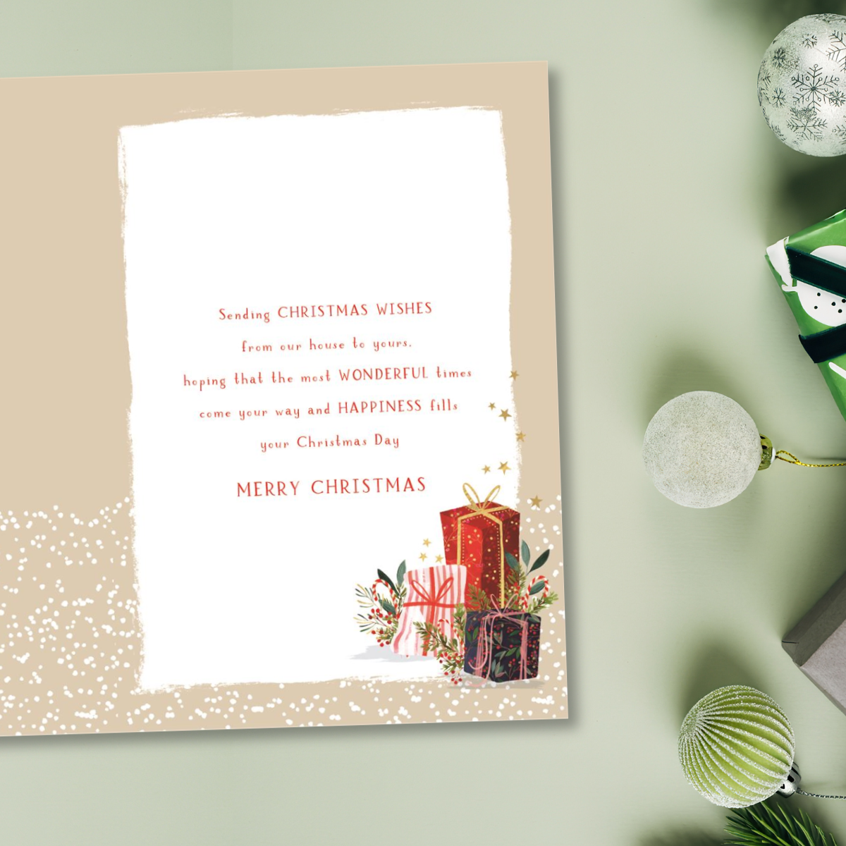 Our House To Yours Christmas Card - Skylight Gifts