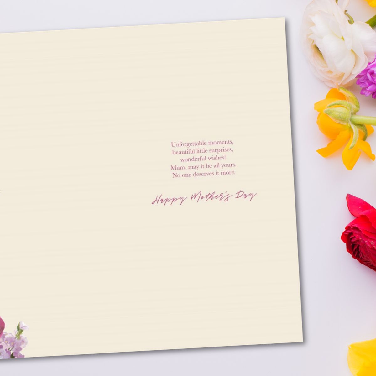 Mum Mother's Day Card - Gin Vase