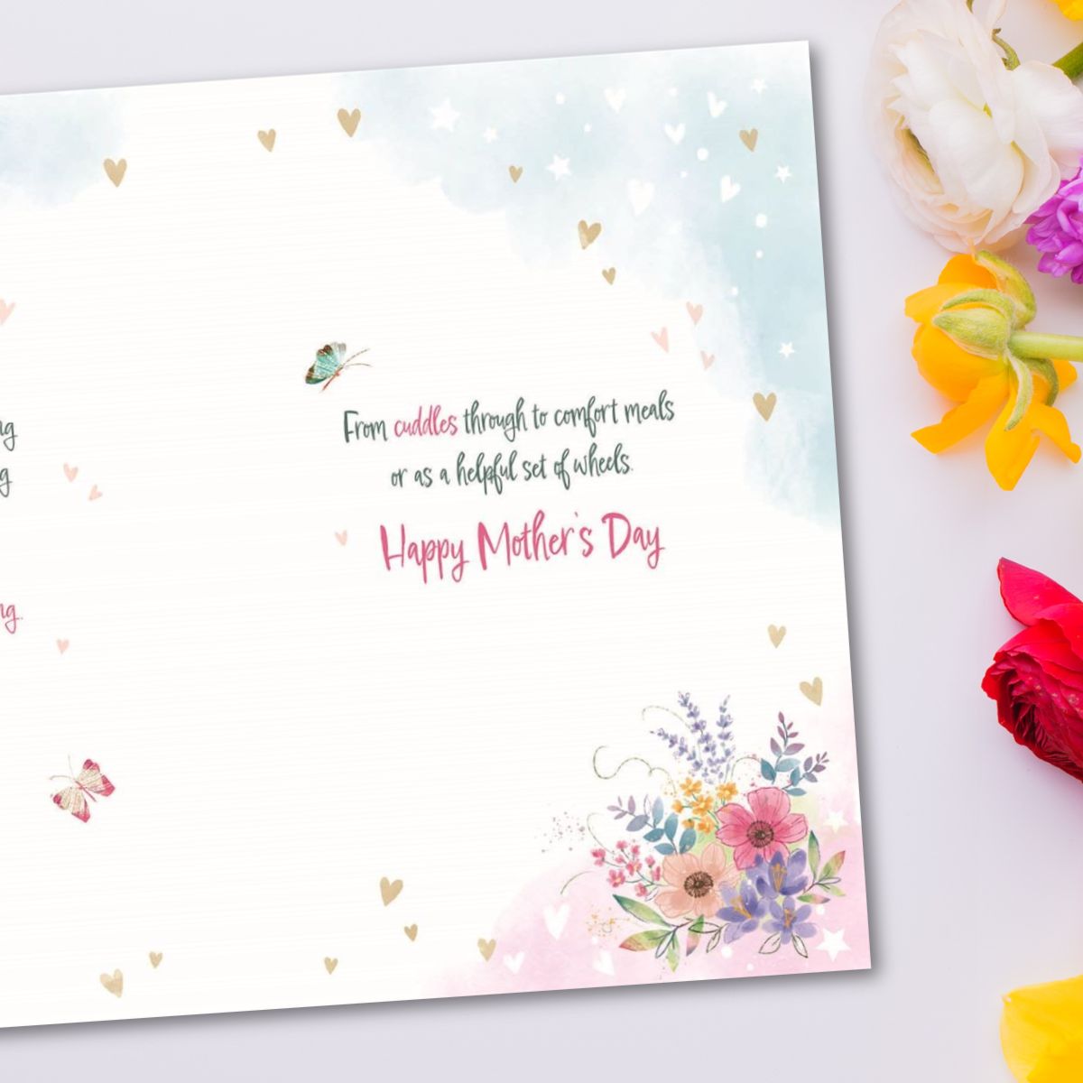 Mum Mother's Day Card - Awash With Colour