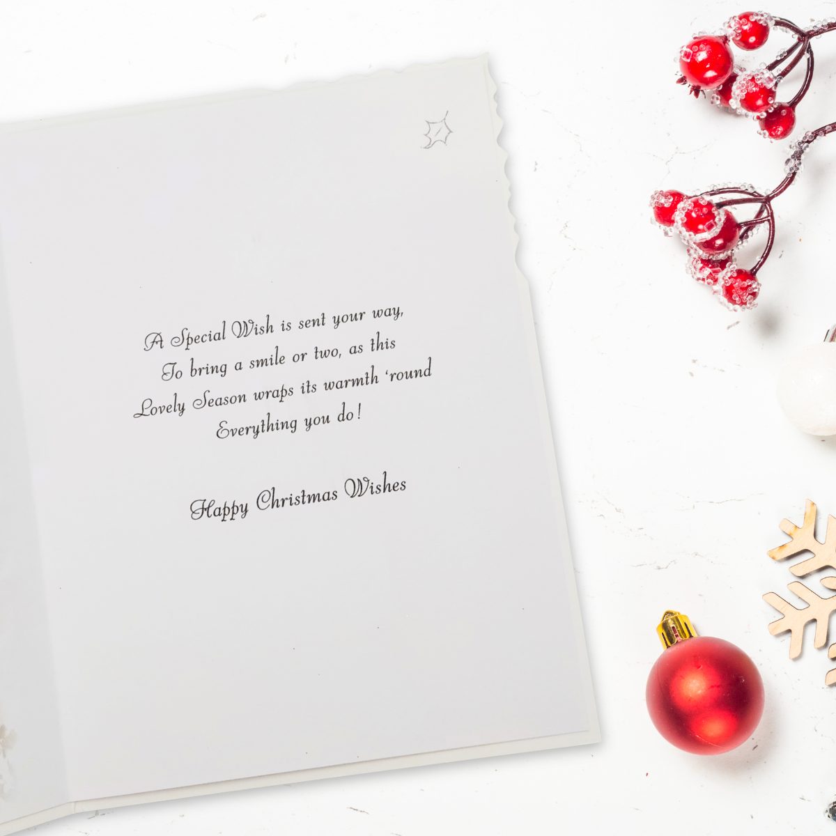 Friend Christmas Card - Velvet Squirrels & Postbox