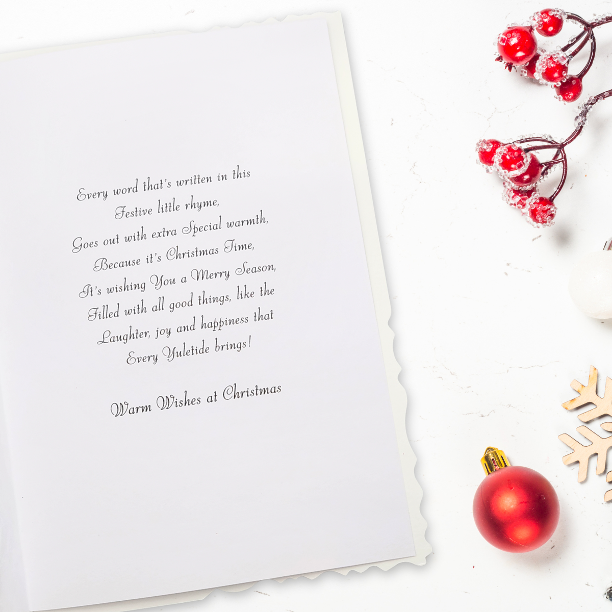 Someone Special Christmas Card - Velvet Gallery Stocking