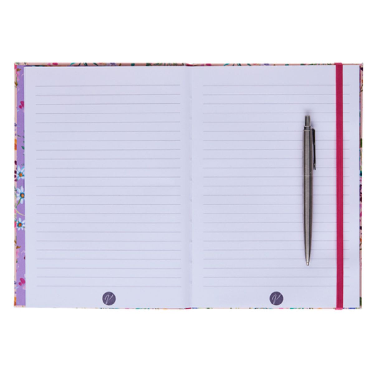 Design By Violet - A5 Hardback Notebook - Aurora