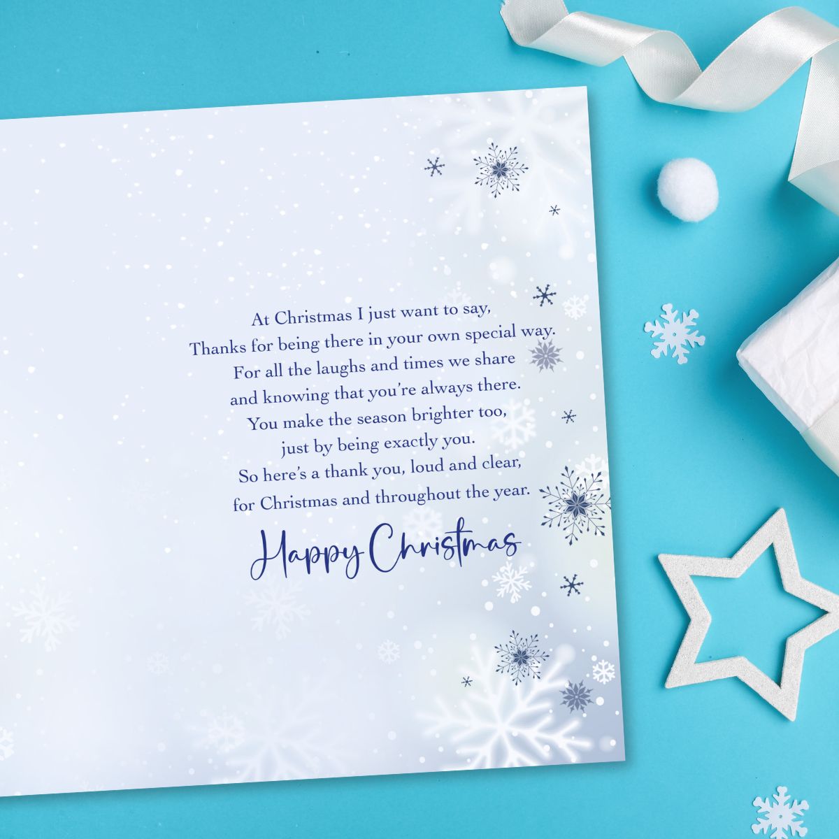 Brother Christmas Card - Snowy Village