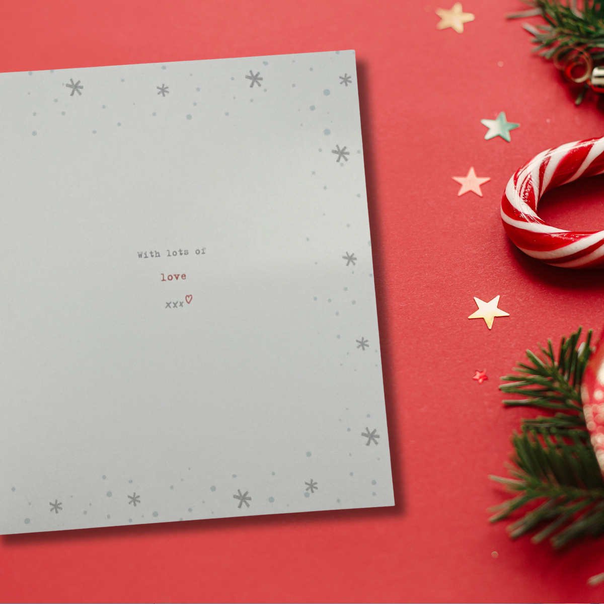 Across The Miles Christmas Card - Boofle Bear