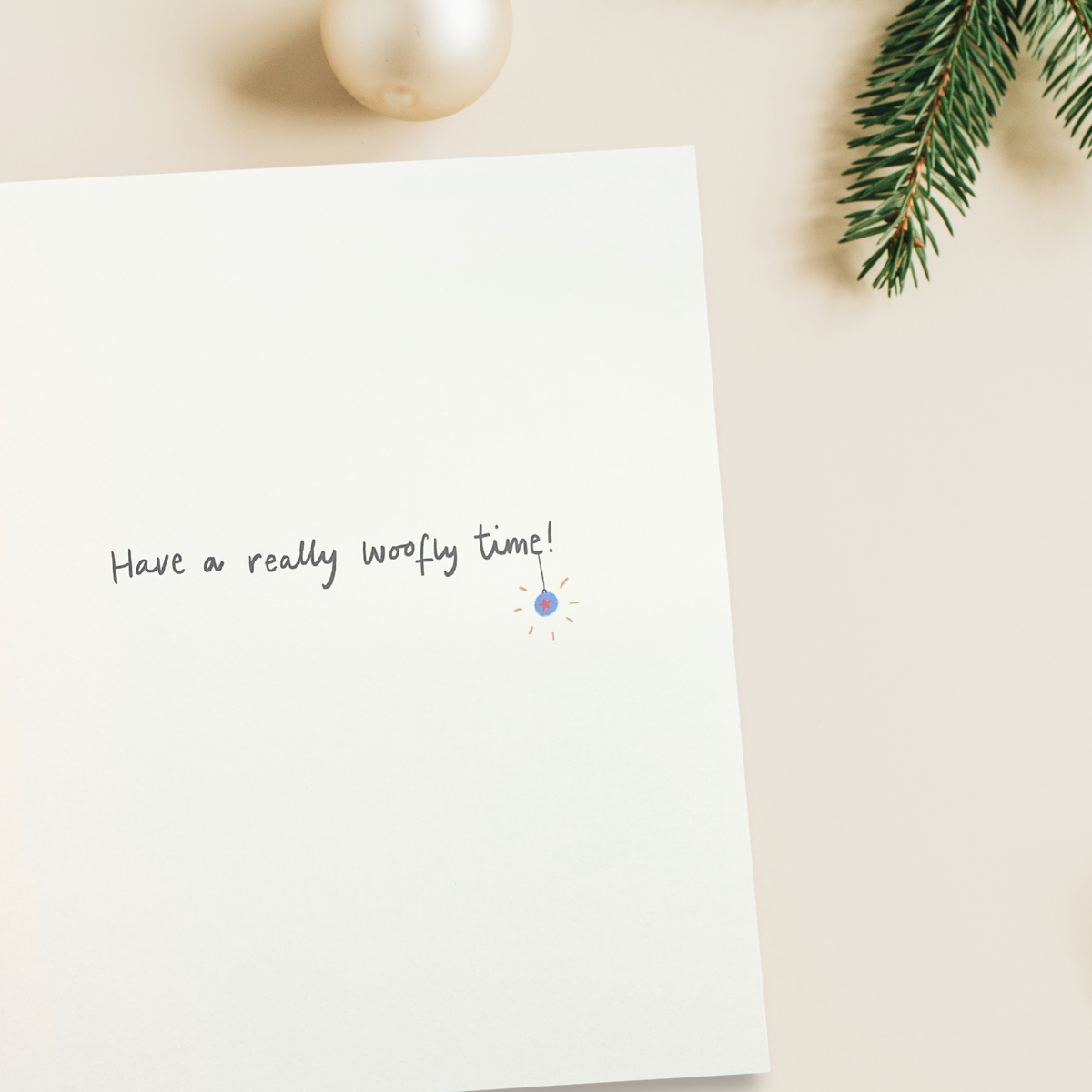 To The Dog Christmas Card - Festive Breeds