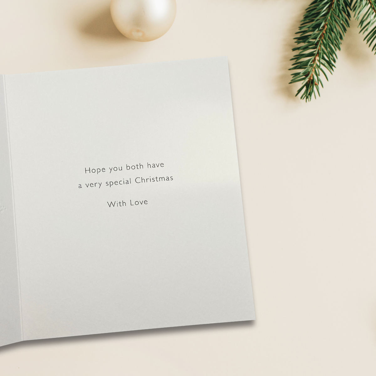 Mum & Dad Christmas Card - Camden Signature