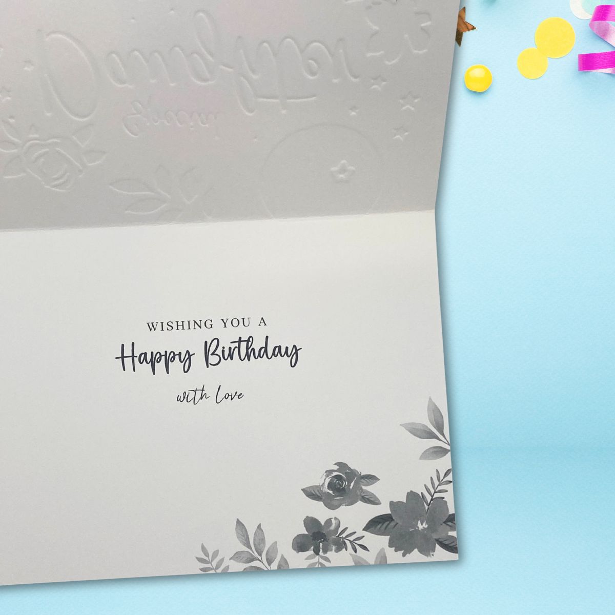 Daughter Birthday Card - Colourful Balloons